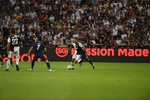 Kallang Singapura Julho 2019 Jogador Juventus Ação Durante Icc 2019 — Fotografia de Stock