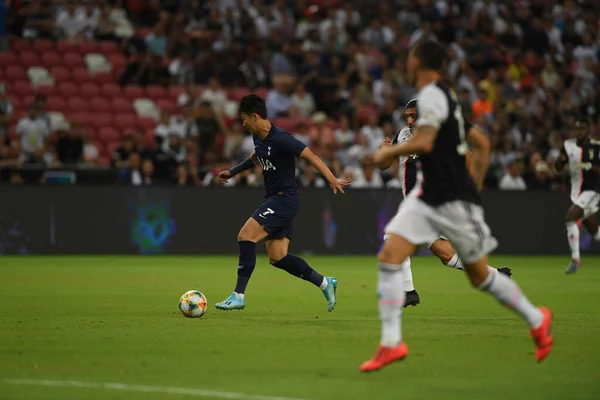 Kallang Singapura Julho 2019 Heung Min Son Player Tottenham Hotspur — Fotografia de Stock