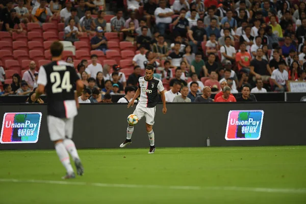 Kallang Singapore July 2019 Player Juventus Action Icc 2019 Juventus — Stock Photo, Image