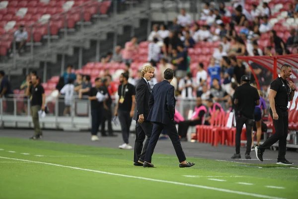 Kallang Singapur Července 2019 Pavel Nedved Viceprezident Juventusu Akci Během — Stock fotografie
