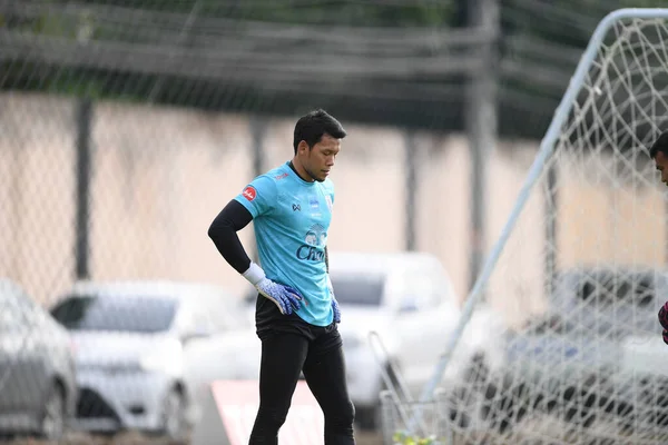 Bangkok Thailand May 2019 Kawin Thamsatchanan Player Thailand Action Training — Stock Photo, Image