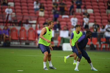 Kallang-singapore-19jul2019-Harry kane player of tottenham hotspur in action during official training before icc2019 at national stadium,singapore