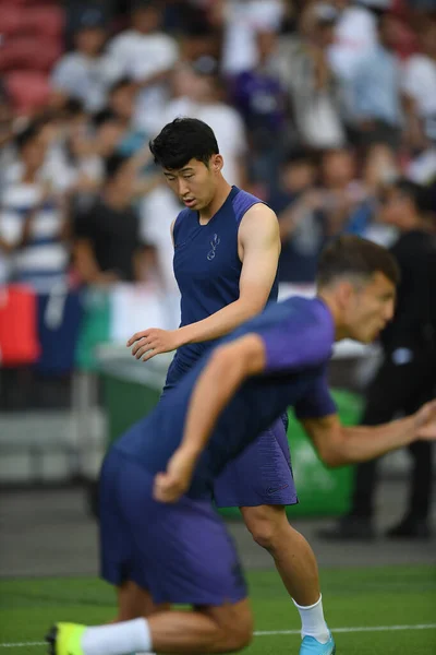 Kallang Singapore 19Jul2019 Heung Min Song Player Tottenham Hotspur Action — 图库照片