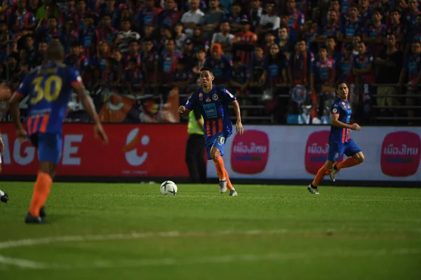 Bangkok Thailand 13Jul2019 Bordin Pala Player Port Action Thaileague Match —  Fotos de Stock