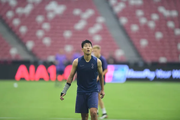 Kallang Singapore 19Jul2019 Heung Min Son Player Tottenham Hotspur Action — 스톡 사진