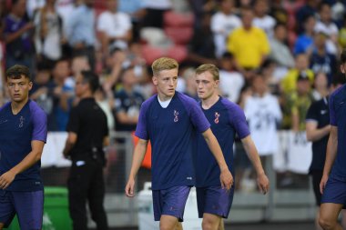 Kallang-singapore-19jul2019-Player of tottenham hotspur in action during official training before icc2019 at national stadium,singapore