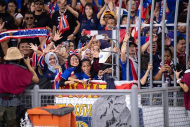 Kuala lumphur-Malezya-14 Kasım 2019: FIFA Dünya Kupası Katarı sırasında Malezya 'ya karşı Bukit Jalil, Malezya' da oynayan oyuncu