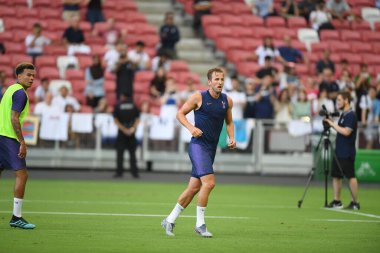 Kallang-singapore-19jul2019-Harry kane player of tottenham hotspur in action during official training before icc2019 at national stadium,singapore
