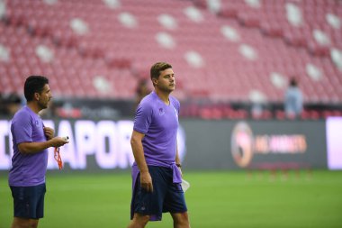 Kallang-singapore-19jul2019-Mauricio Pochettino manager of tottenham hotspur in action during official training before icc2019 at national stadium,singapore