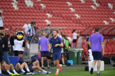 Kallang-singapore-19jul2019-Player of tottenham hotspur in action during official training before icc2019 at national stadium,singapore