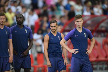 Kallang-singapore-19jul2019-Harry winks player of tottenham hotspur in action during official training before icc2019 at national stadium,singapore