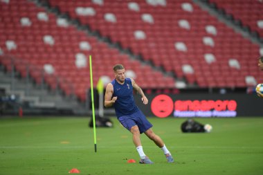 Kallang-singapore-19jul2019-Toby alderweireld Player of tottenham hotspur in action during official training before icc2019 at national stadium,singapore