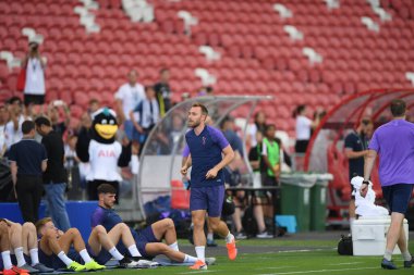 Kallang-singapore-19jul2019-Player of tottenham hotspur in action during official training before icc2019 at national stadium,singapore