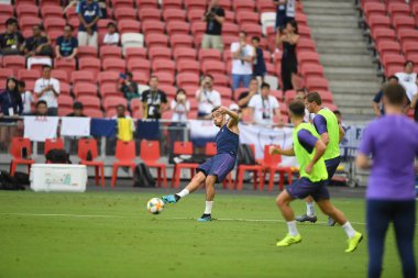 Kallang-singapore-19jul2019-Harry winks player of tottenham hotspur in action during official training before icc2019 at national stadium,singapore