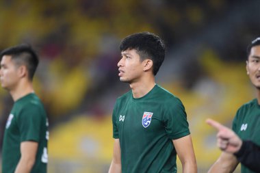 Kuala lumphur-Malezya-14Nov2019: Tan Cheng Hoe Malezya teknik direktörü Fifa Dünya Kupası Katarı 2022 'de Malezya' nın Bukit Jalil kentinde oynanan karşılaşmada