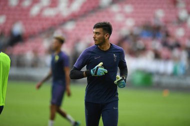 Kallang-singapore-19jul2019-Player of tottenham hotspur in action during official training before icc2019 at national stadium,singapore