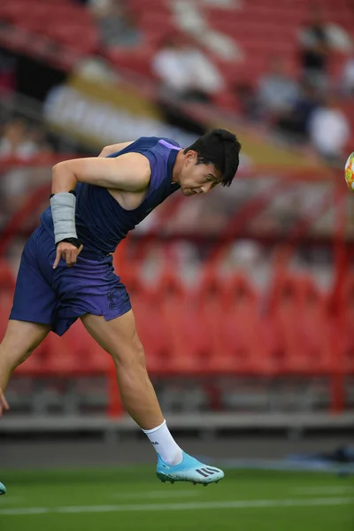 Kallang Singapore 19Jul2019 Heung Min Song Player Tottenham Hotspur Action — Fotografia de Stock