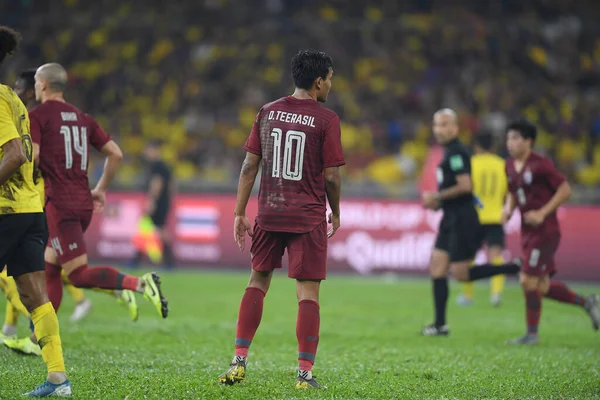 Kuala Lumphur Malezya Kasım 2019 Teerasil Dangda Tayland Oyuncusu Fifa — Stok fotoğraf