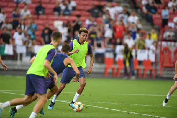 Kallang Singapore 19Jul2019 Player Tottenham Hotspur Action Official Training Icc2019 — ストック写真