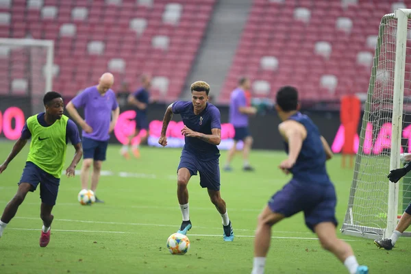 Kallang Singapore 19Jul2019 Dele Alli Player Tottenham Hotspur Action Official — ストック写真