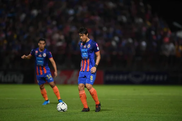 Bangkok Thailand 13Jul2019 Seul Player Port Action Thaileague Match Port — Stockfoto