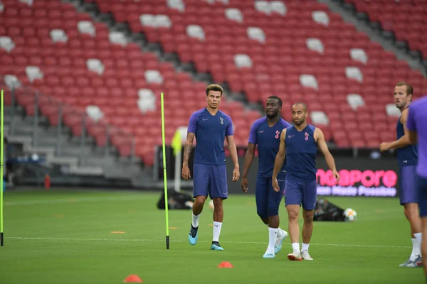 Kallang Singapore 19Jul2019 Dele Alli Player Tottenham Hotspur Action Official — ストック写真