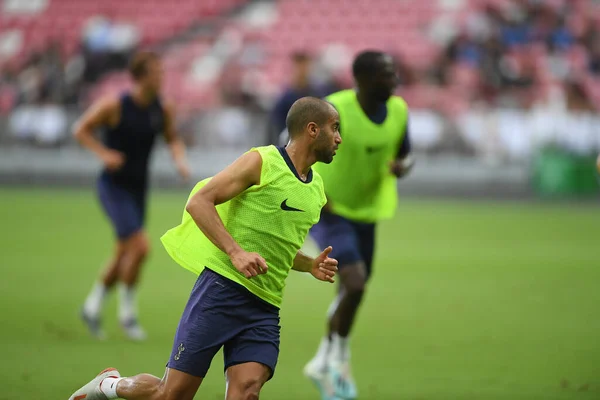 Kallang Singapore 19Jul2019 Lucas Moura Player Tottenham Hotspur Action Official — Foto de Stock