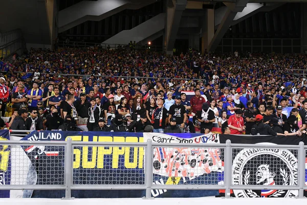 Kuala Lumphur Malaysia Nov 2019 Fan Identificado Tailandia Acción Durante — Foto de Stock