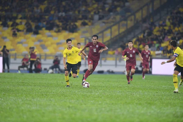 Kuala Lumphur Malaysia Nov 2019 Teerasil Dangda Spieler Thailands Aktion — Stockfoto