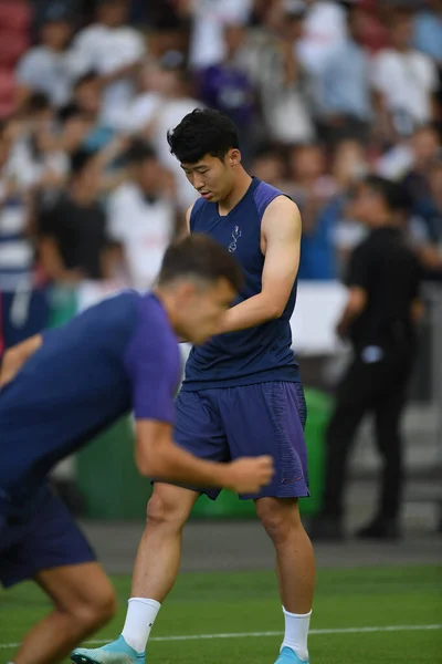 Kallang Singapore 19Jul2019 Heung Min Song Player Tottenham Hotspur Action — Stok Foto