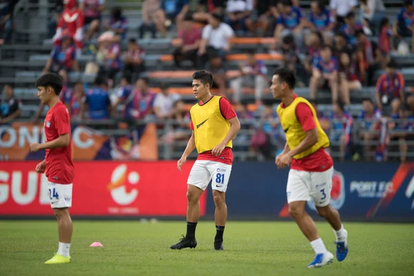 Bangkok Thailand 13Jul2019 Mongkol Namnuad Player Chonburi Action Thaileague Match — Φωτογραφία Αρχείου