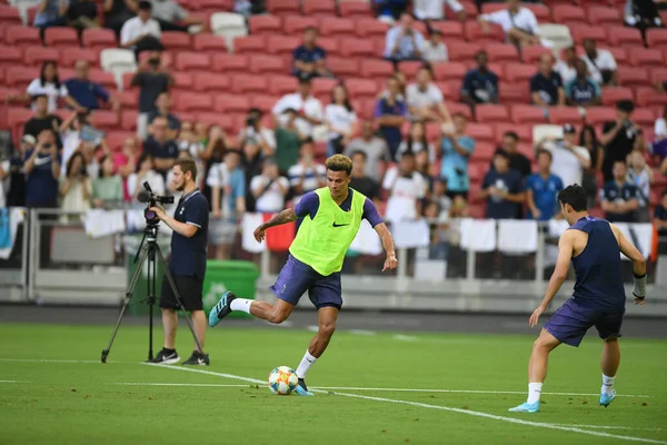 Kallang Singapore 19Jul2019 Dele Alli Player Tottenham Hotspur Action Official — 图库照片