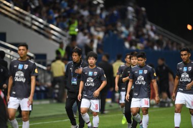 Bangkok-thailand-10oct2019:Eakanit panya player of thailand in action during friendly match against congo at leo stadium,thailand