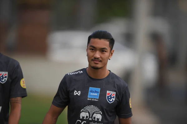 Buriram Thailand Jun 2019 Adisorn Promrak Player Thailand Action Training — Fotografia de Stock