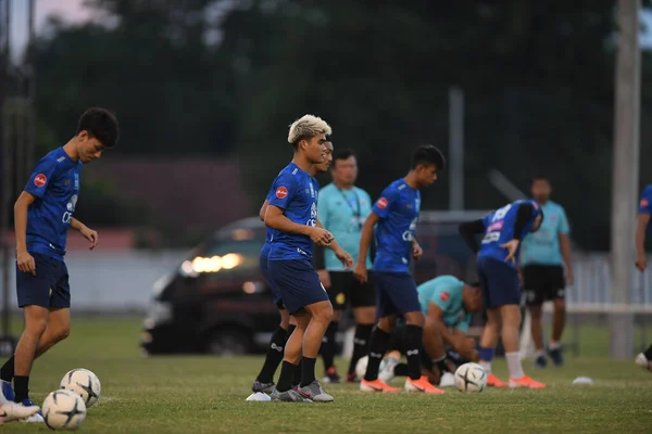 Buriram Thailand Jun 2019 Peeradol Chamratsamee Player Thailand Action Training —  Fotos de Stock