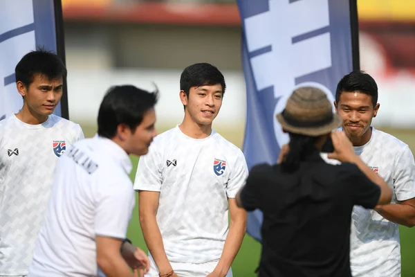 Bangkok Thailand Mar 2019 Picha Uttra Player Thailand Action Training — Foto Stock