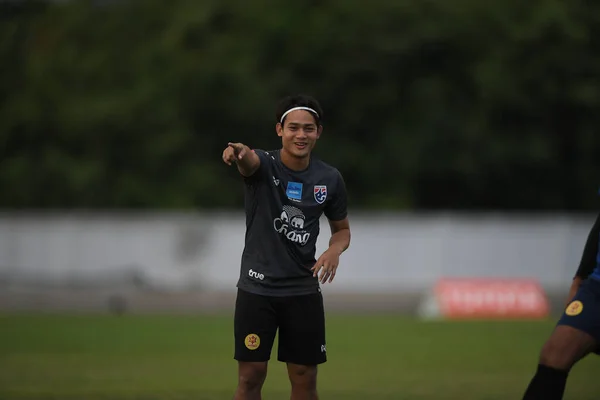 Buriram Thailand Jun 2019 Peerapat Notechaiya Player Thailand Action Training — Stock fotografie