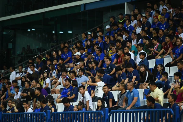 Bangkok Thailand Oct 2019 Unidentified Fan Action Friendly Match Congo — ストック写真