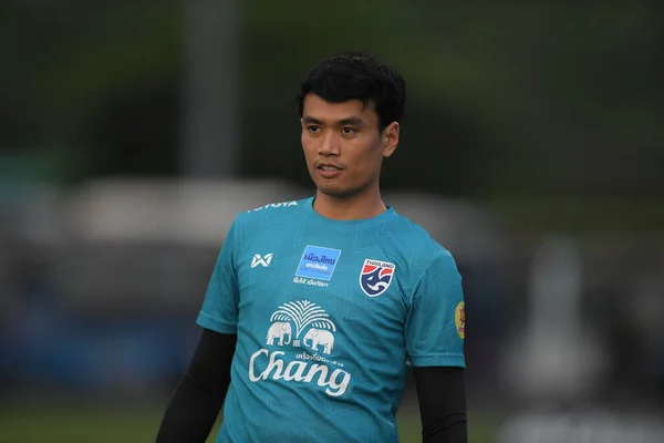 Buriram Thailand Jun 2019 Siwarak Tedsuenoun Player Thailand Action Training — Fotografia de Stock