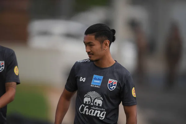 Buriram Thailand Jun 2019 Adisorn Promrak Player Thailand Action Training — Foto de Stock