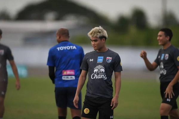 Buriram Thailand Jun 2019 Peeradol Chamratsamee Player Thailand Action Training — Foto Stock