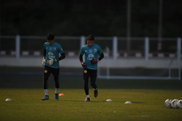 Buriram Thailand Jun 2019 Player Thailand Action Training Match Again — стокове фото