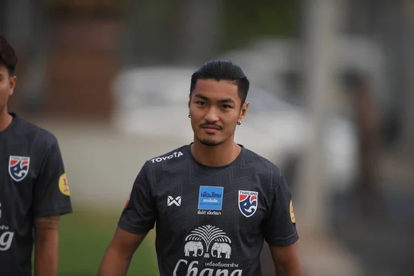 Buriram Thailand Jun 2019 Adisorn Promrak Player Thailand Action Training — Foto de Stock