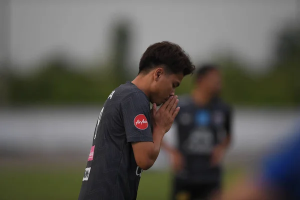 Buriram Thailand Jun 2019 Thitipan Puangjan Player Thailand Action Training — Fotografia de Stock