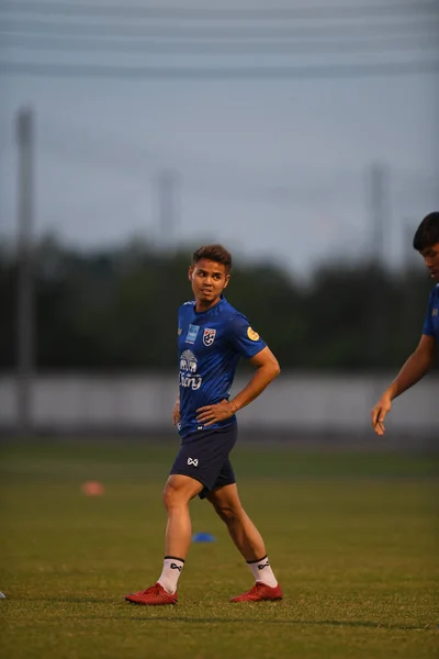 Buriram Thailand 3Jun2019 Theerathon Bunmathan Player Thailand Action Training Tournament — Fotografia de Stock