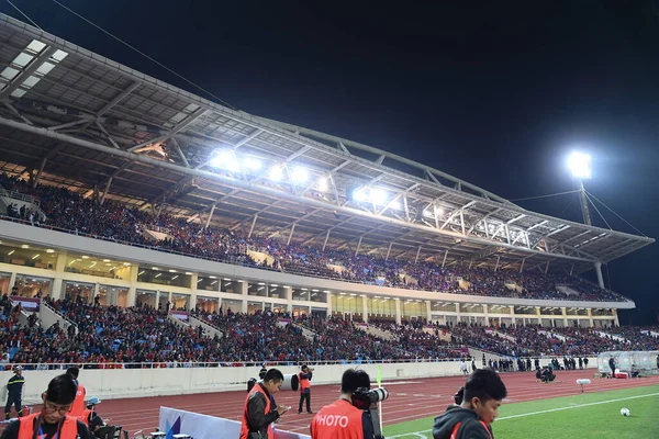 Hanoi Vietnam 19Nov2019 Dinh Stadium Fifa World Cup Qatar 2022 —  Fotos de Stock