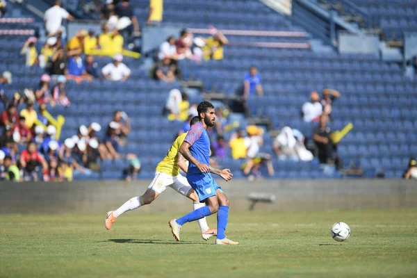 Buriram Thailand Jun 2019 Subhasish Player India Action Kings Cup — Photo