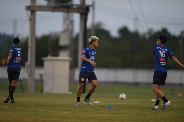 Buriram Thailand Jun 2019 Peeradol Chamratsamee Player Thailand Action Training — 스톡 사진