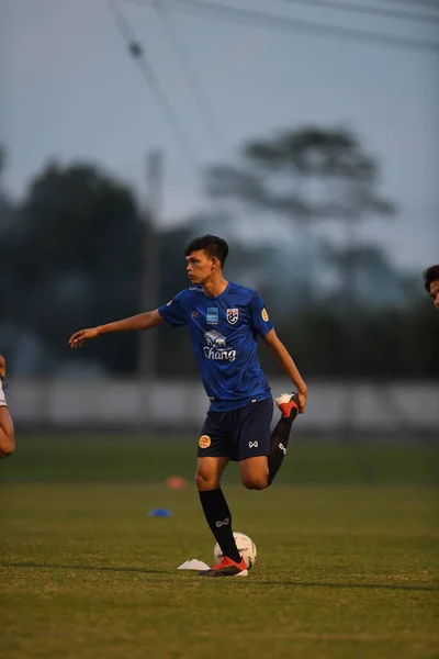 Buriram Thailand 3Jun2019 Supachai Jaided Player Thailand Action Training Tournament — Fotografia de Stock