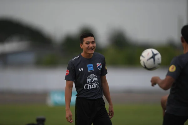 Buriram Thailand Jun 2019 Suphan Thongsong Player Thailand Action Training — Stok Foto